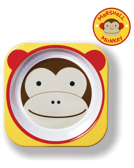Тарелка глубокая Skip Hop Zoo Обезьяна foto