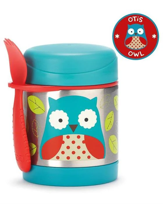 Recipient pentru mancare Skip Hop Zoo Bufnita foto