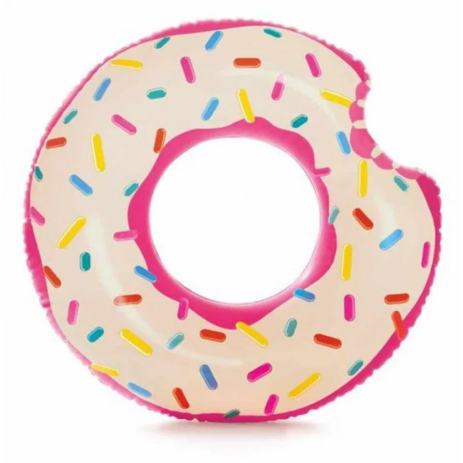 Cerc gonflabil Intex Donut (9+ ani), 107x99 cm foto