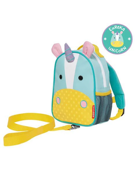 Рюкзак с ремешком безопасности Skip Hop Zoo Единорог