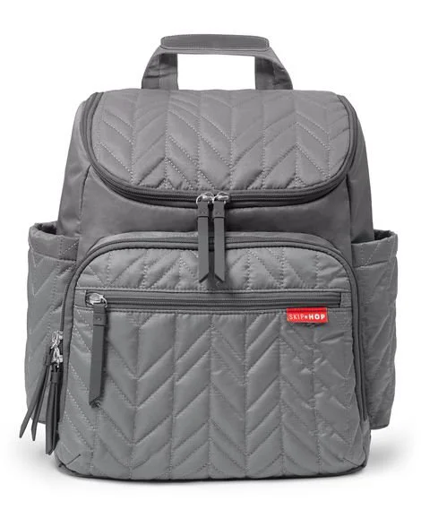 image for Rucsac pentru mame Skip Hop Forma Grey foto