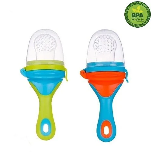 Dispozitiv pentru mancare proaspata (Nibler) BabyNews Ice Cream din silicon