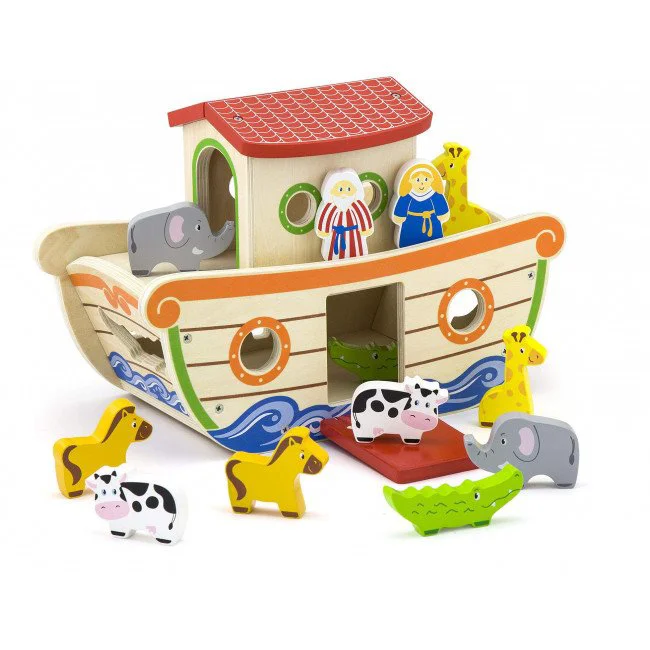 Sorter din lemn Viga Toys Noah's Ark