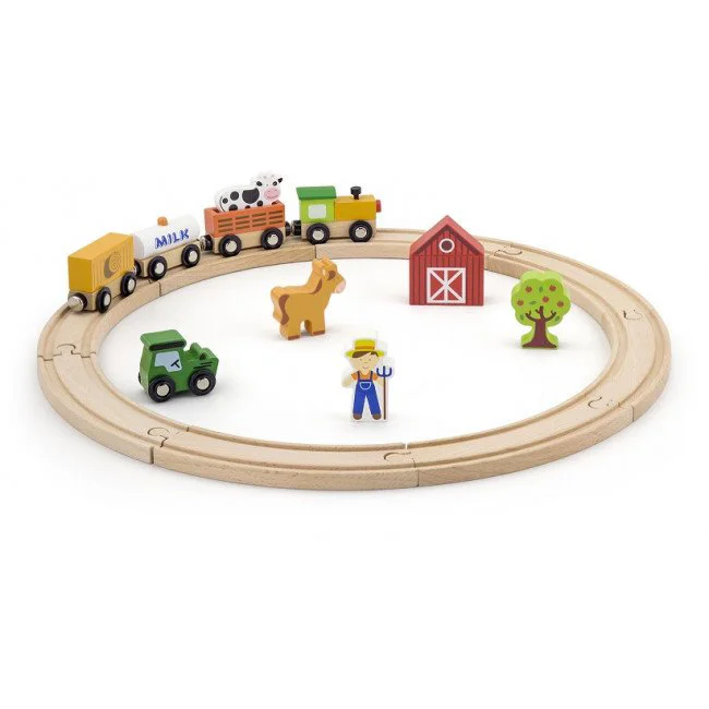 Set de joc Viga Toys Train, 20 buc. foto