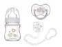 Набор Canpol Easy Start "Newborn Baby" (бутылочка, пустышка, цепочка)