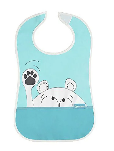 Нагрудник мягкий Badabulle Blue Bear