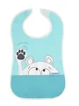 Нагрудник мягкий Badabulle Blue Bear
