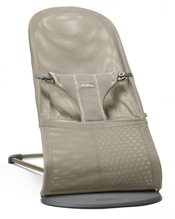 Кресло-шезлонг BabyBjorn Bliss Greige, Mesh
