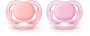 Пустышки ортодонтические Philips AVENT Ultra AIR Pink (0-6 мес.), 2 шт. foto