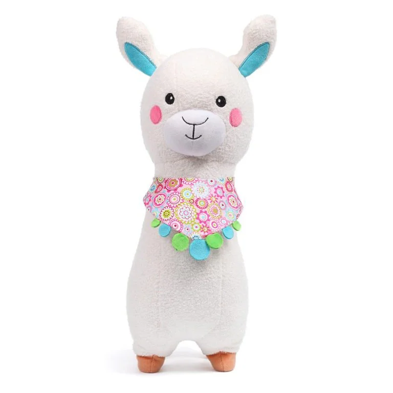 image for Jucarie de plus cu zornaitoare BabyOno Llama Alabama, 49 cm foto