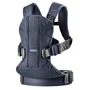 Анатомический рюкзак-кенгуру BabyBjorn One Air Navy Blue, 3D Mesh