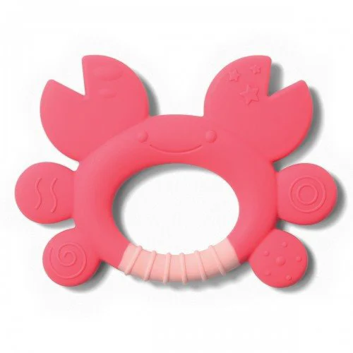 Masajor gingival BabyOno Crab Don din silicon foto