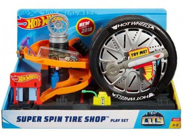 Set de joaca Hot Wheels "Super Spin Tire Shop" foto