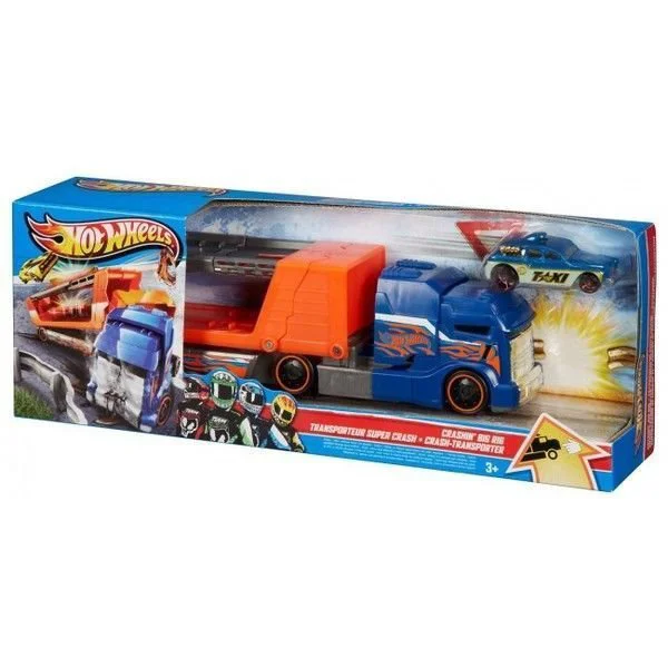 Jucarie Hot Wheels Camion Super Crash foto