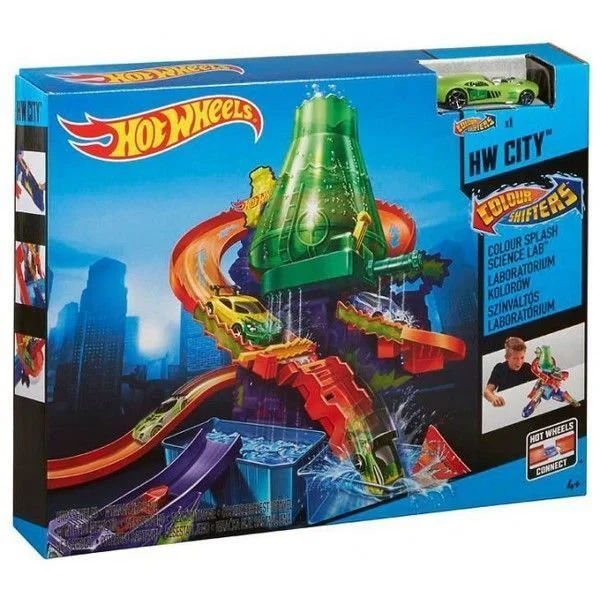 Set de joc Hot Wheels "Colour Splash Science Lab" foto
