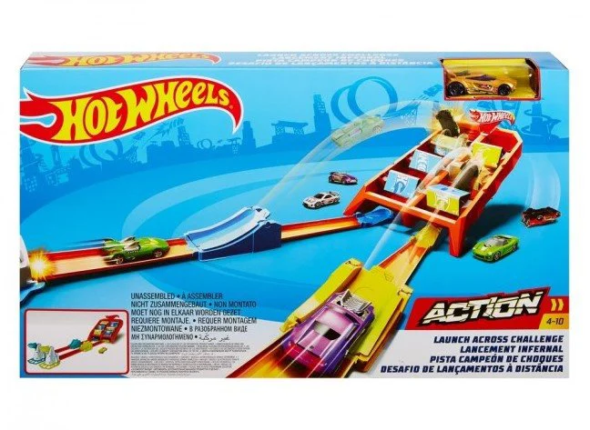 Set de joc Hot Wheels "Launch Across Challenge" foto