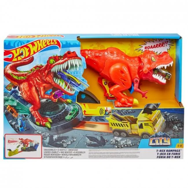 Set de joc Hot Wheels "T-Rex Rampage" foto
