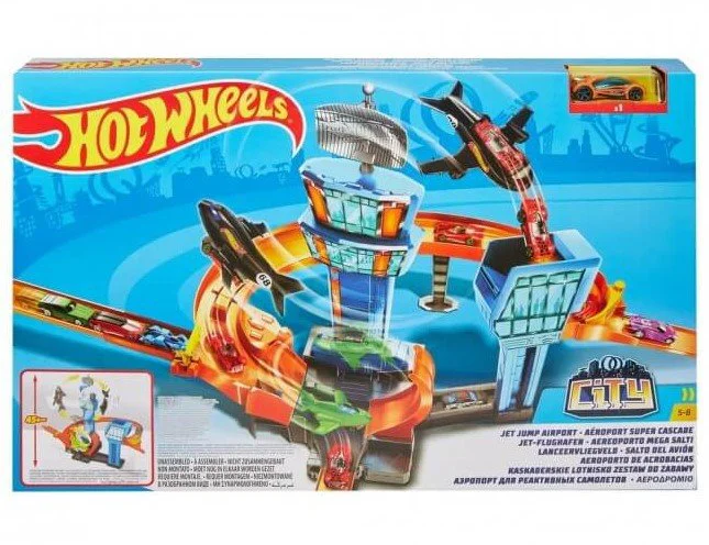 Set de joc Hot Wheels "Jet Jump Airport" foto