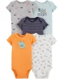 Carter's Set 5 piese - body Micul monstru/masini/dungi foto