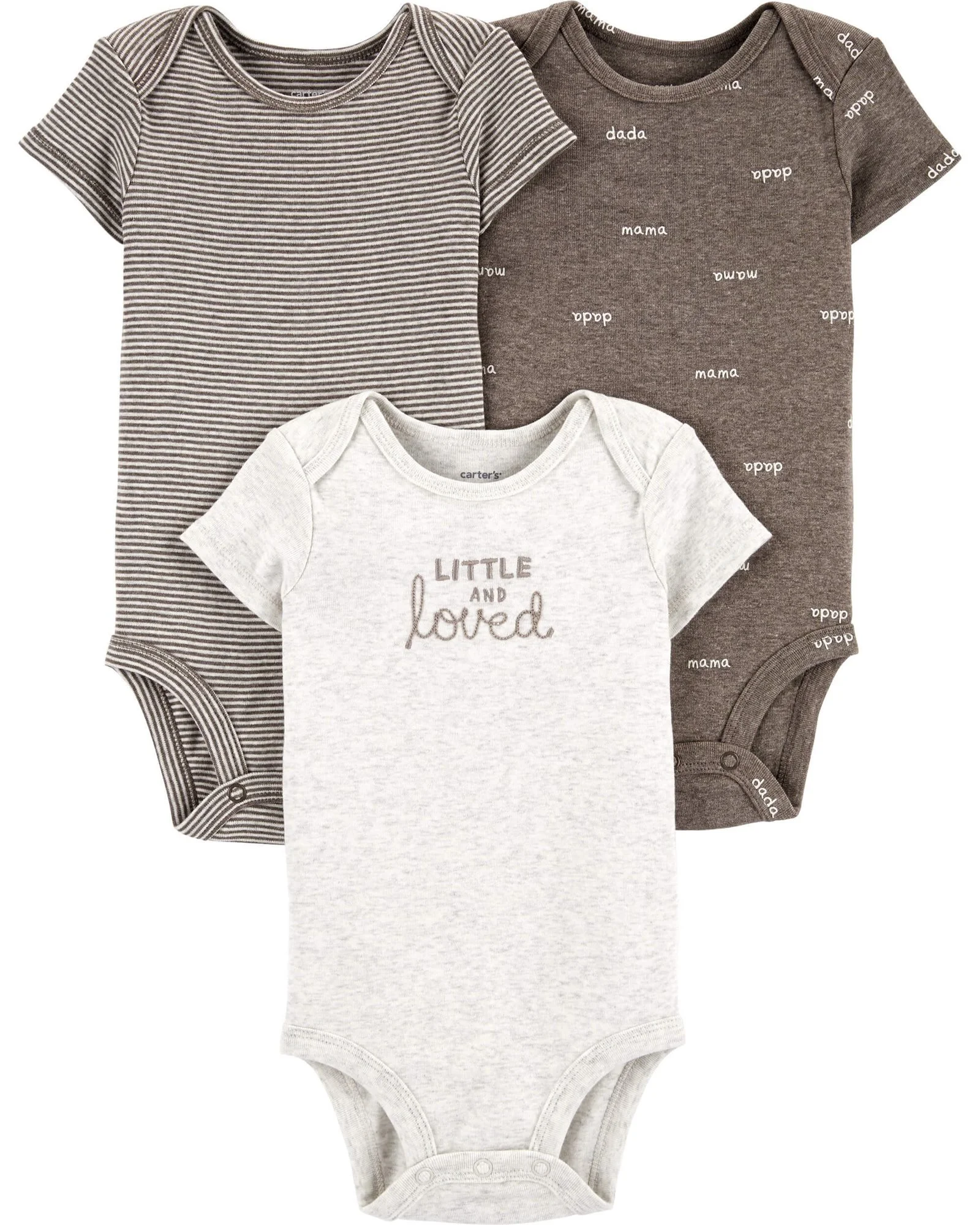 Carter's Set 3 piese - body dungi/slogan foto