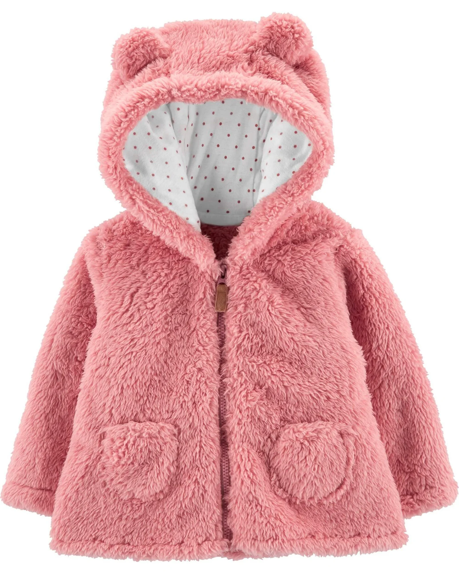 Carter's Кардиган розовый с капюшоном