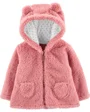 Carter's Кардиган розовый с капюшоном