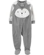 Carter's Pijama gri Fleece Husky foto