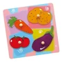 Деревянный пазл Viga Toys Vegetables foto