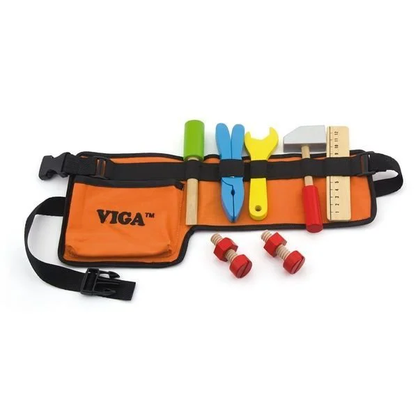 Деревянный набор "Инструменты" Viga Toys Tool Belt