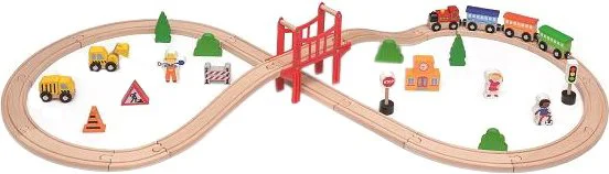 Игровой набор Viga Toys Wooden Train Set