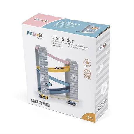 Set de joc din lemn Viga Toys Car Slider foto