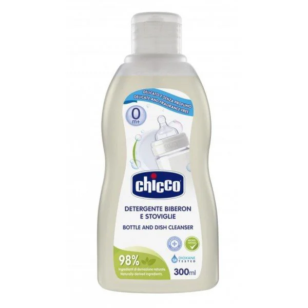Средство для мытья бутылочек, сосок и детской посуды Chicco, 300 мл
