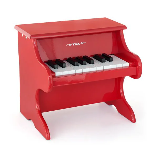Jucarie din lemn Viga Toys Piano 18 Keys foto