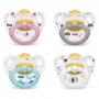 Пустышка NUK Happy Kids из латекса в коробке (6-18 мес.) foto