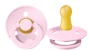 Пустышка латексная BIBS Baby Pink круглая (0-6 мес.) foto