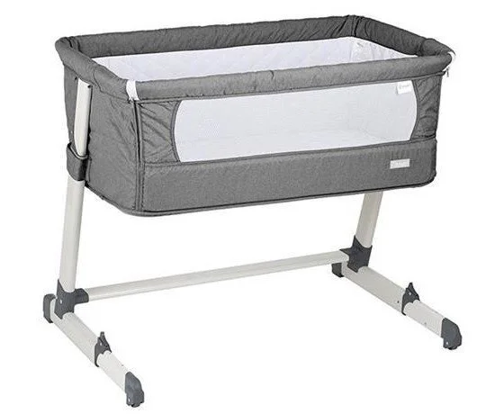 Кроватка Co-sleeper 2 в 1 BabyGo Together Grey