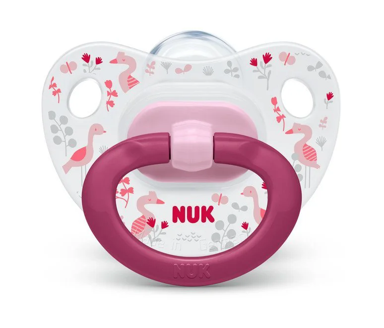 image for Suzeta NUK Happy Days din silicon in cutie (6-18 luni) foto