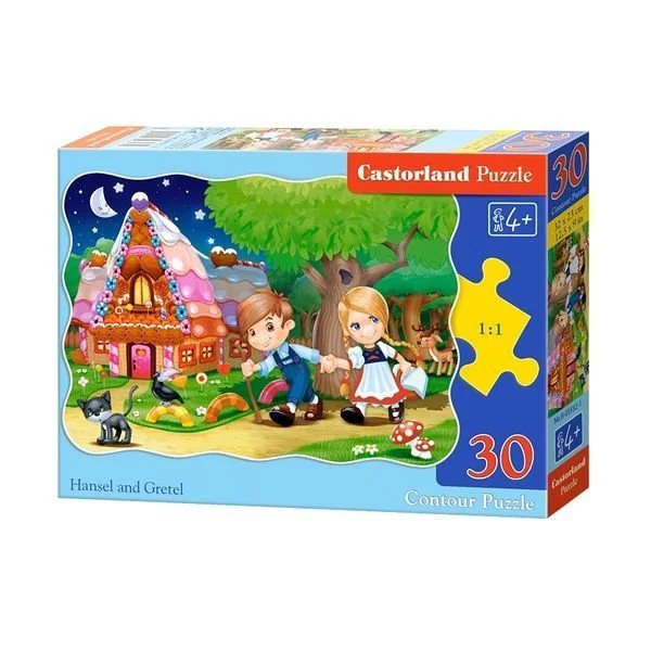Puzzle Castorland Hansel and Gretel, 30 MIDI piese foto