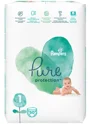 Подгузники Pampers Pure Protection 1 (2-5 кг), 50 шт. foto