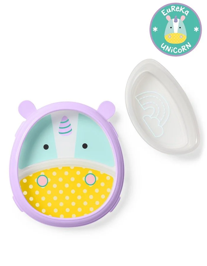 Set Farfurie si Bol Skip Hop Zoo Smart Unicorn foto