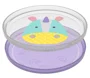 Set 2 farfurii anti-alunecare Skip Hop Zoo Unicorn foto