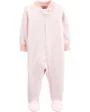 Carter's Pijama din velur cu dungi foto