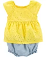 Carter's Body tip rochita cu broderie foto