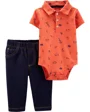 Carter's Set 2 piese Vacanta - body tip camasa si pantaloni foto