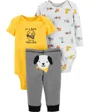 Carter's Set 3 piese Catel - 2 body-uri si pantaloni foto