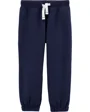 Carter's Pantaloni bleumarin cu snur in talie