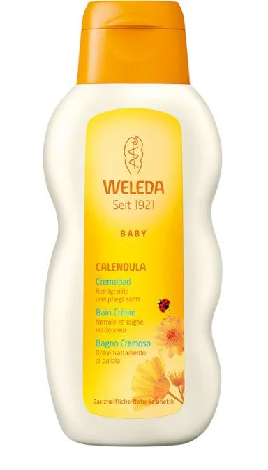 Baita cremoasa Weleda Baby cu galbenele, 200 ml