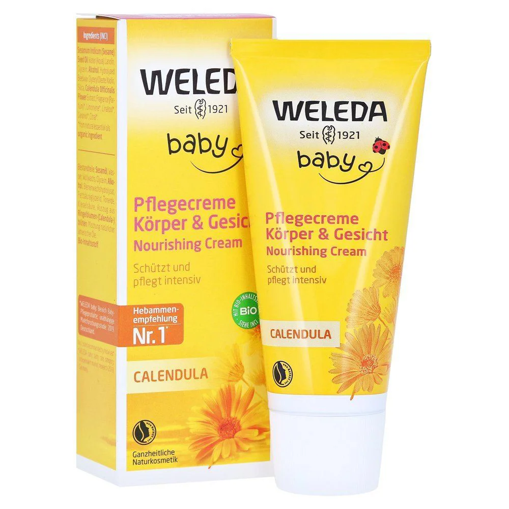 Детский крем Weleda Baby с календулой, 75 мл