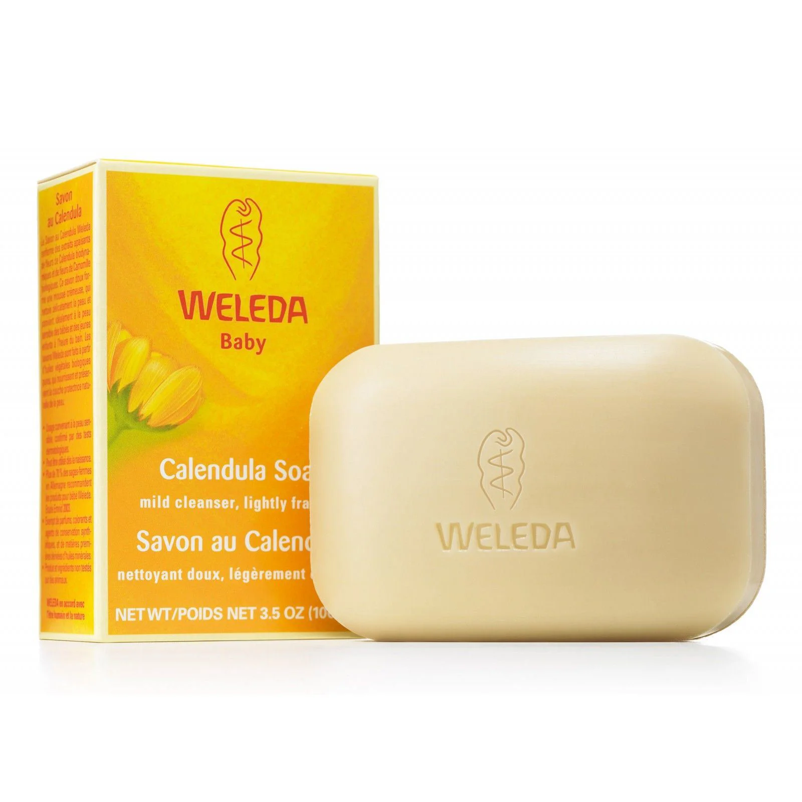 Растительное детское мыло Weleda Baby с календулой, 100 г