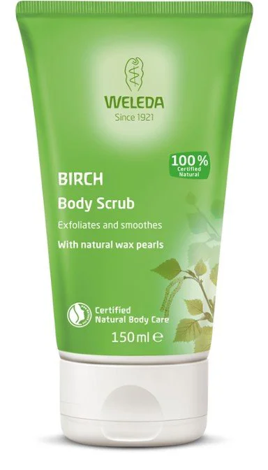 image for Lotiune de dus exfolianta Weleda cu mesteacan, 200 ml foto